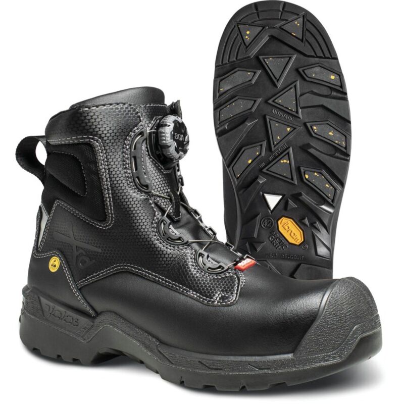 Ejendals - Jalas 1358 S3, src, Hro, m, Ci, Hi, An Boot Black SZ-40 UK-6.5