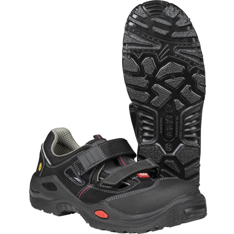 Jalas 1605 E-Sport S1, p, src Sandal Black SZ-43 UK-8.5 - Ejendals