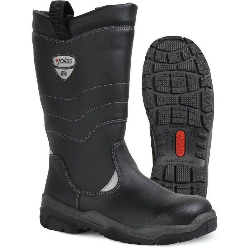 Jalas 1822 O2, src, Hro, Ci, Fo, Non-Safety Boot Black SZ-46 UK-11 - Ejendals