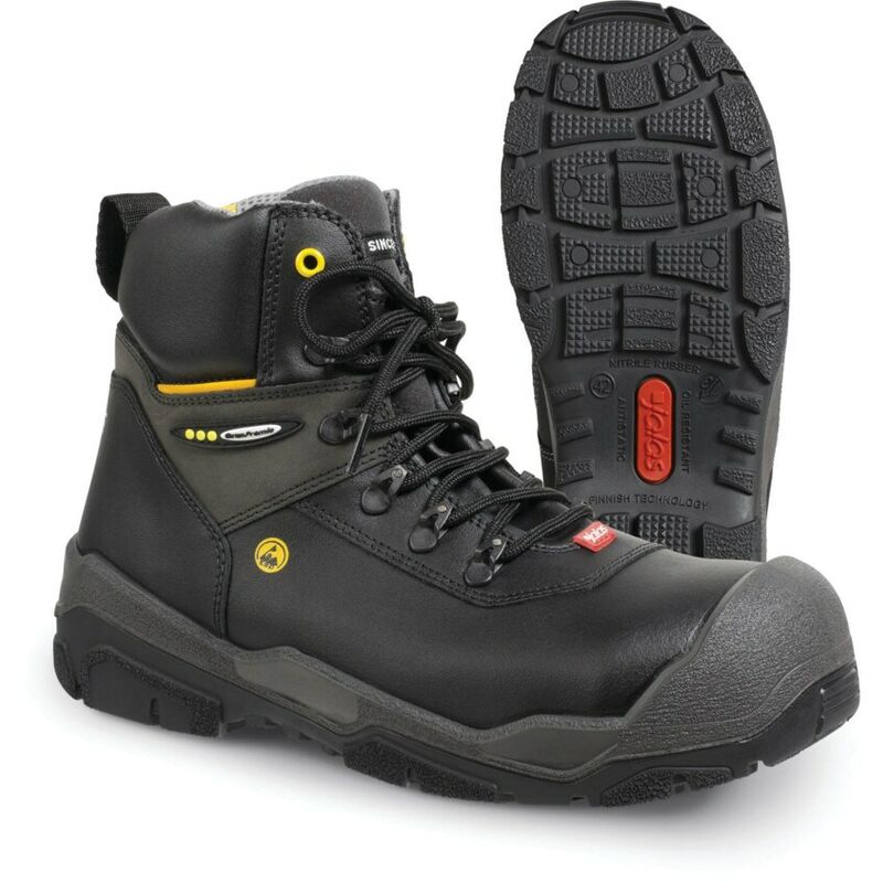 Jalas 1828 Jupiter S3, src, Ci, Hro, hi Boot Black SZ-40 UK-6.5 - Ejendals