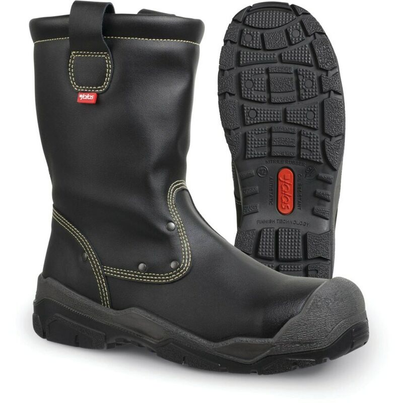 Ejendals Jalas 1868W King S3, SRC, Ci, Hro, Hi, Wg Boot Black SZ-39 UK-5.5