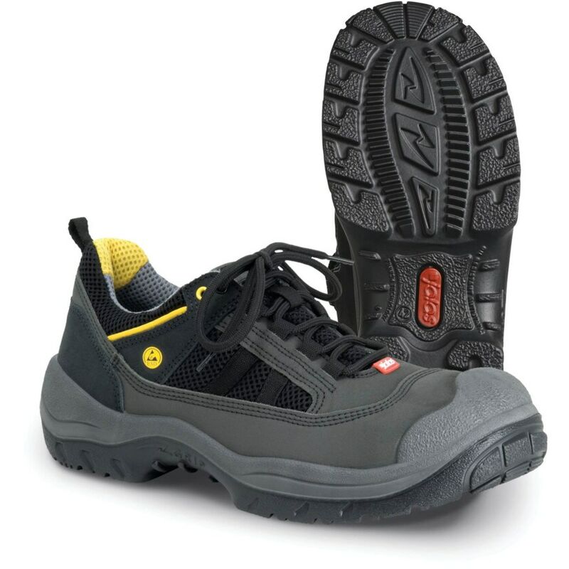 Ejendals Jalas 3118 Light Grip S3, Hro, SR B Trainer Grey/Black SZ-44 UK-9.5