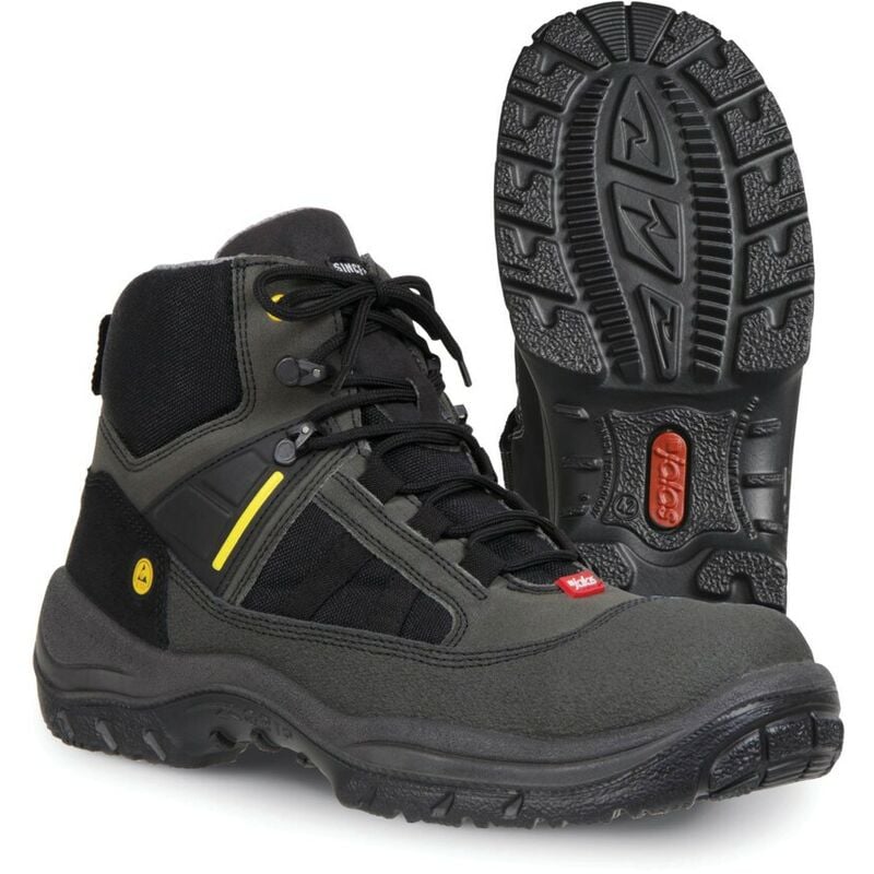 Ejendals Jalas 3150 Ztrek Grip S2, Hro, Srb Boot Black SZ-40 UK-6.5