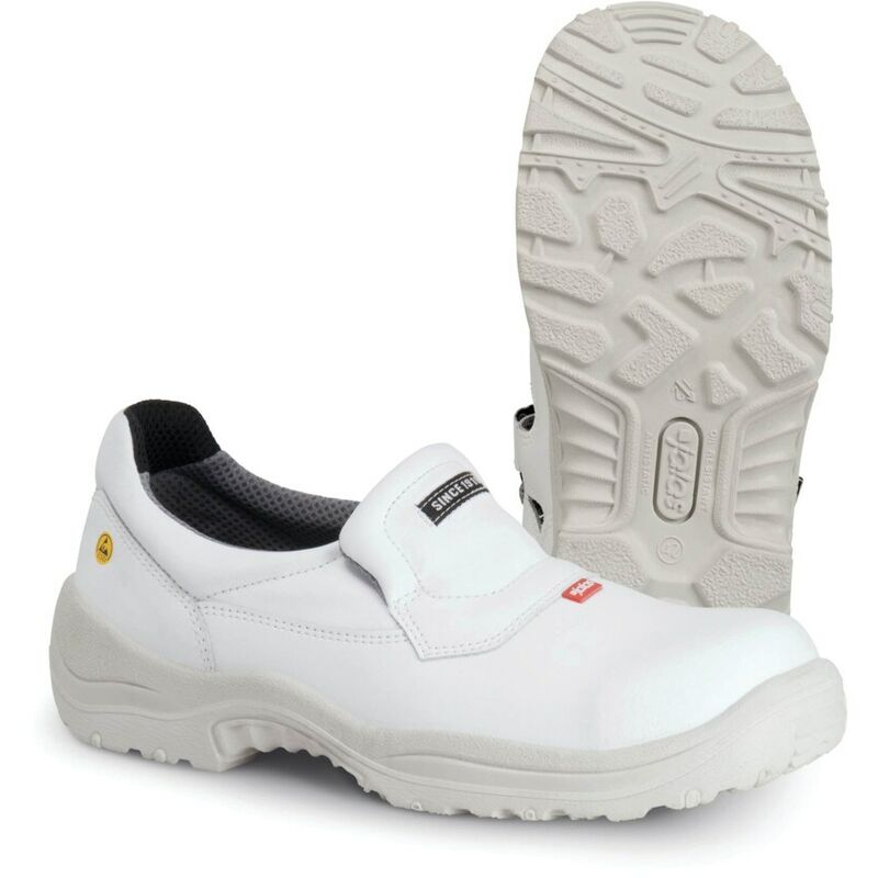 Jalas 3520 S2, src Loafer White SZ-40 UK-6.5 - Ejendals