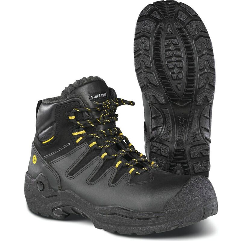 Ejendals Jalas 6438 Tempera S3, SRC, CI Boot Black SZ-45 UK-10