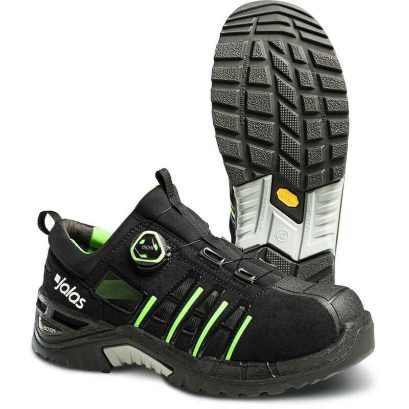 Ejendals Jalas 9925 Exalter S1, P, SRC, HRO Trainer Black SZ-40 UK-6.5