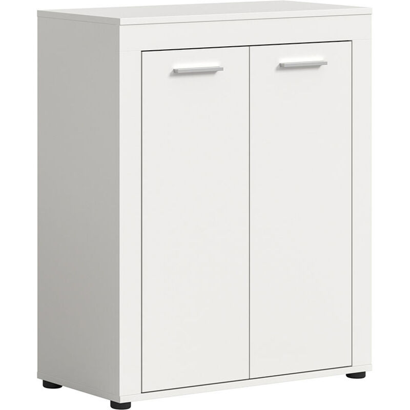 Ebuy24 Jam Schuhschrank 2 Türen Weiß.