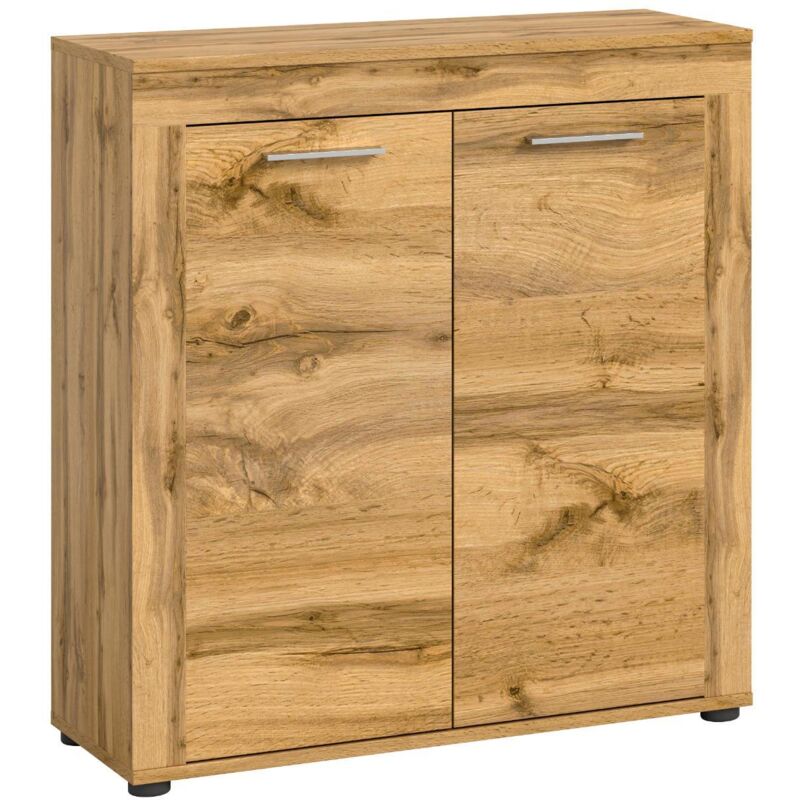 Ebuy24 Jam Sideboard 2 Türen, Eiche Dekor.