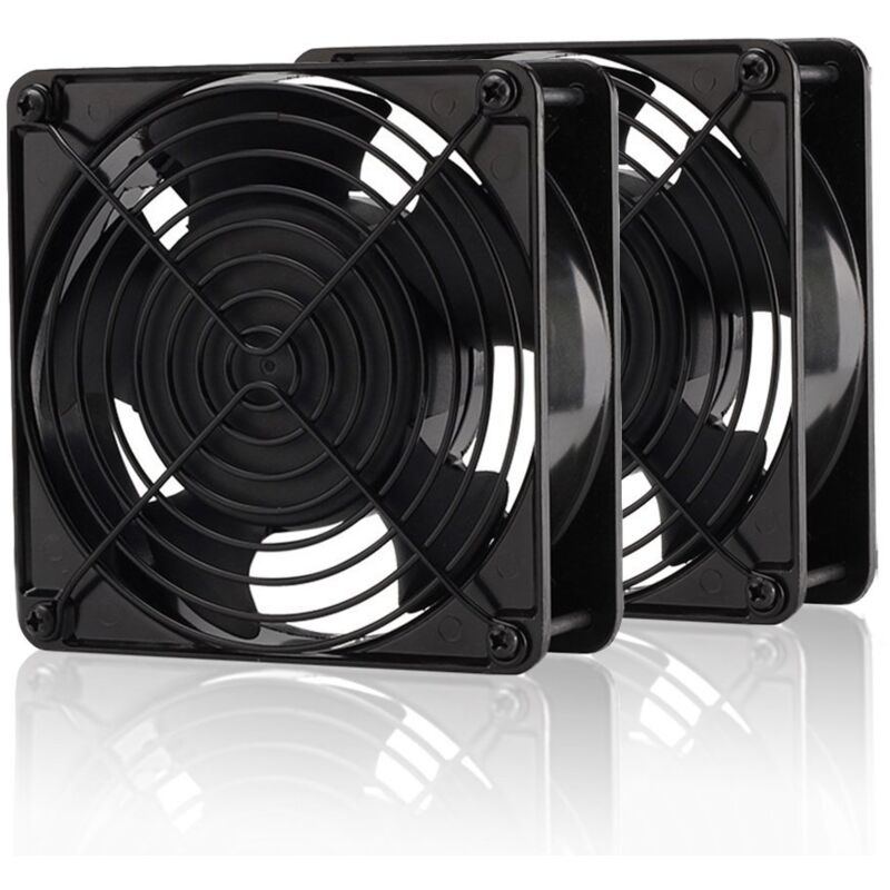 Jamais utilisé] 120mm 200CFM 4000RPM Ventilateur de Refroidissement 12V dc 4-Pin Molex CPU,Mining cfm Ventilateur de Cas de Refroidissement