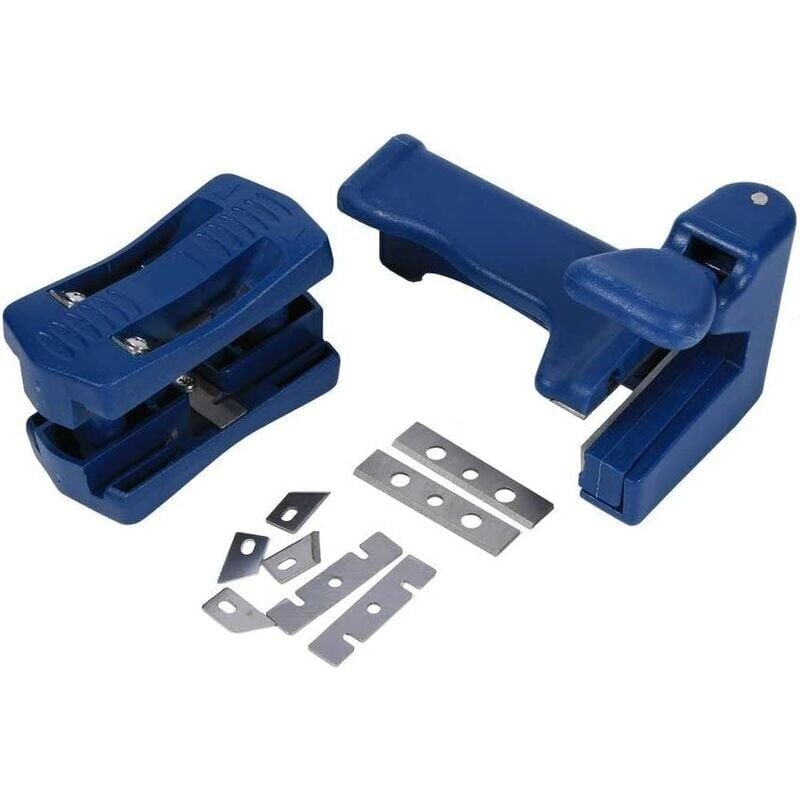 XVX - jamais utilisé] Araseur de chants double Machine de bande de bordure double découpant la tête manuelle de dispositif de coupe et l'outil de