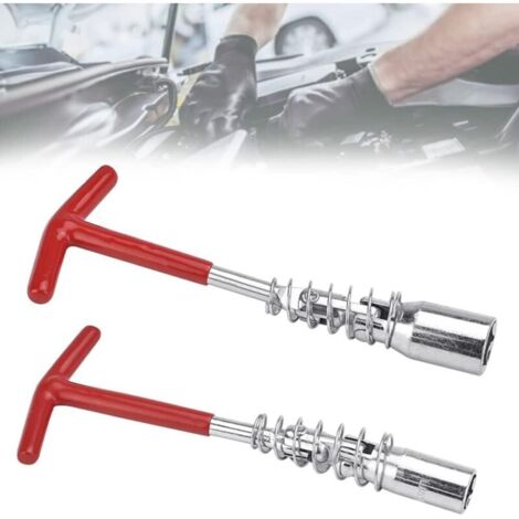 [JAMAIS UTILISÉ] 2 Pcs Clé À Bougie 16mm &21mm Clé À Bougie Moto Cle Bougie Allumage Clé À Bougie Voiture Clé À Bougie Tondeuse Demonte Bougie Clef À Bougie Douille Bougie Allumage Pour Bougie Allumag