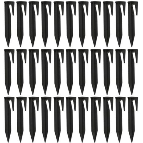 [JAMAIS UTILISÉ] 210 Pcs Piquets de Fixation Pour Câbles Périphériques, Piquets de Terre pour Robot Tondeuse Accessoires pour Tondeuses à Gazon, Piquet de Terre pour Câble de Délimitation