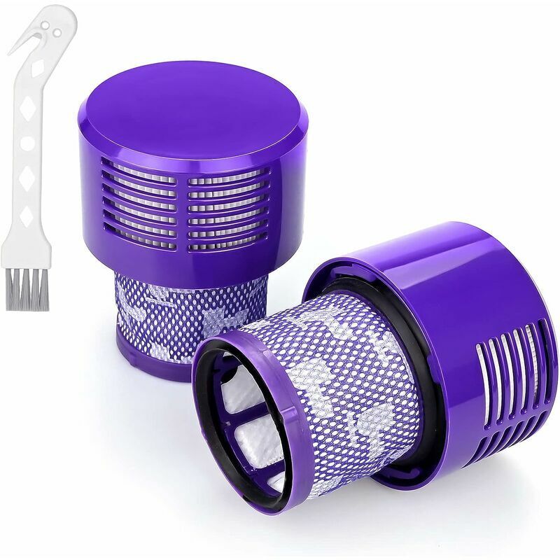 XVX - jamais utilisé] Lot de 2 filtres lavables pour aspirateur sans fil Dyson V10 SV12, compatibles avec les modèles V10 Cyclone Animal Absolute