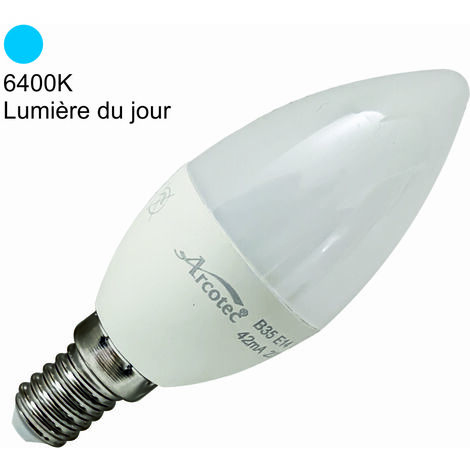 [JAMAIS UTILISÉ] Ampoule LED E14 flamme 4,9W 470Lm 6400K - garantie 2 ans