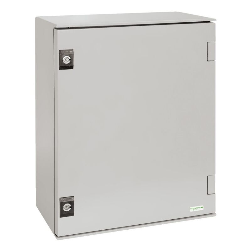 Jamais utilise] Armoire Coffret Électrique Mural Schneider Thalassa plm Avec Châssis Métallique 530x430x200mm - NSYPLM54PG