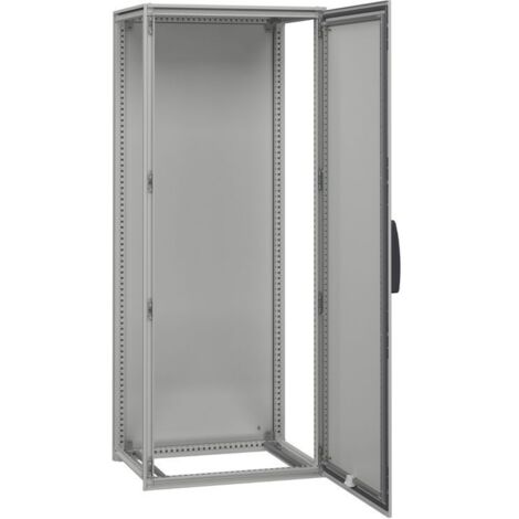 [JAMAIS UTILISE] Armoire Electrique Au Sol en Acier SCHNEIDER PanelSeT SFN 1 Porte Sans Châssis 1800x600x400mm - NSYSFN18640