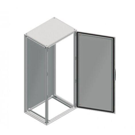 [JAMAIS UTILISE] Armoire Electrique Au Sol SCHNEIDER Spacial SF 1 Porte Sans Châssis 2000x600x400mm - NSYSF20640