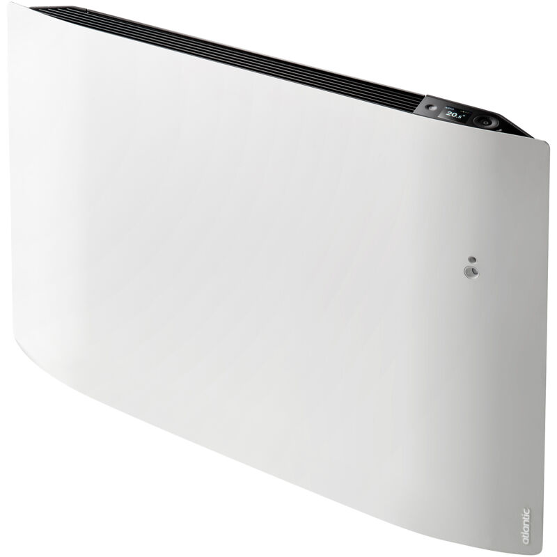 Atlantic - jamais utilisé] Radiateur connecté - Divali pilotage intelligent connecté lumineux horizontal 1000W blanc carat