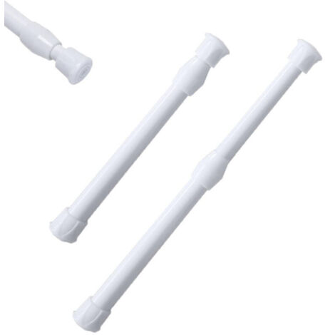 [JAMAIS UTILISÉ] Barre de tension télescopique extensible pour rideaux, facile à installer - idéale pour douche, baignoire ou armoire (30-50cm) -