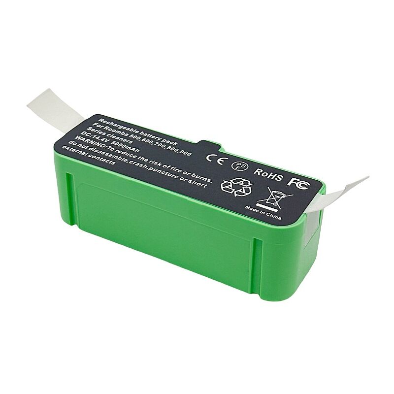 Jamais utilisé] Batterie au Lithium-ION 14,4V 5200mAh Compatible with iRobot Roomba 600 700 800 900 Serie 614 615 675 680 690 694 760 780 790 805 880