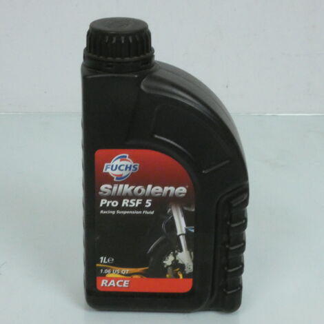 [JAMAIS UTILISE] Bidon d'huile de fourche Racing Silkolene Pro RSF 5 pour moto