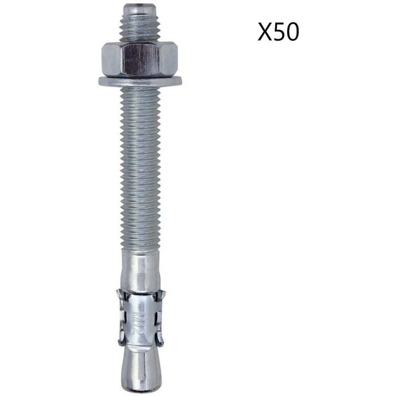 Jamais utilisé] Boite de 50 Goujons Ancrage RAM 10x120mm Pour Fixation Lourde - 61575