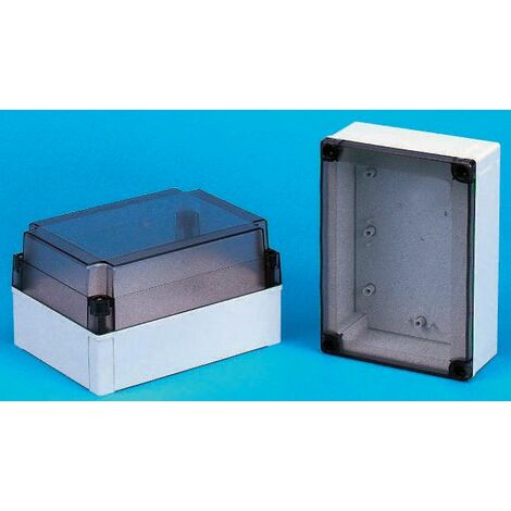 [JAMAIS UTILISÉ] Boîtier Fibox MNX en Polycarbonate, 130 x 130 x 35mm, Gris IP66, IP67