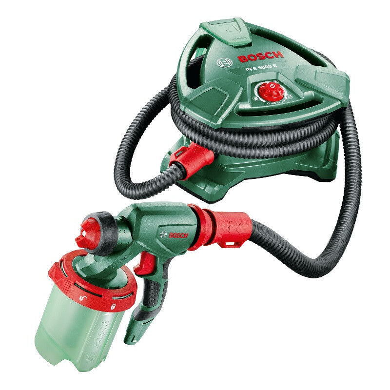 Bosch Pistolet À Peinture 1.200 W Avec Buses Et Acc. - Pfs 5000 E Set