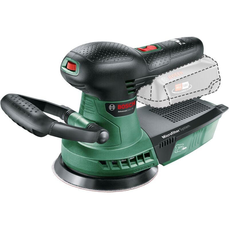 [Jamais Utilise] Ponceuse Excentrique Sans Fil Bosch Advancedorbit 18 (Sans Batterie, Système 18 Volts, Diamètre Du Disque De Ponçage 125 Mm)