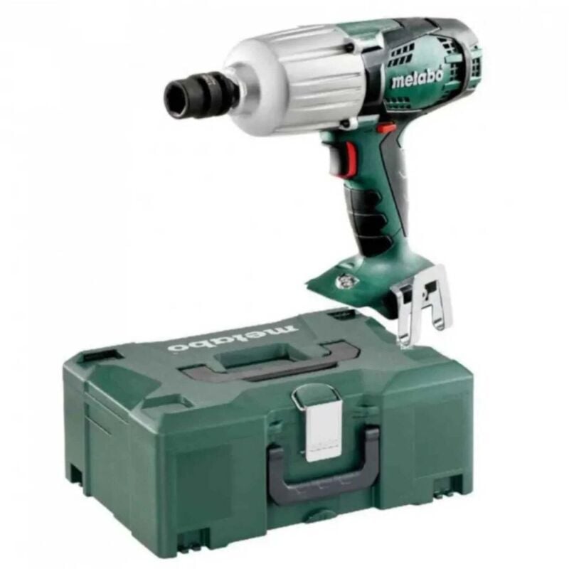 [Jamais Utilise] Boulonneuse À Chocs Metabo 18V 600Nm + Coffret Metaloc Ssw 18 Ltx 600 (Sans Batterie)
