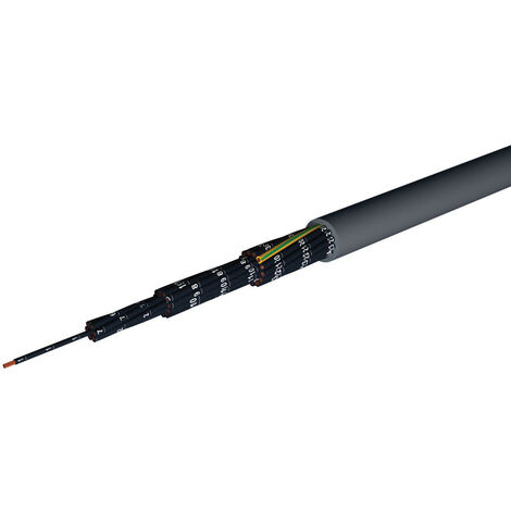 [JAMAIS UTILISÉ] Câble de commande CAE Groupe CAELIFLEX, 3 conducteurs 1,5 mm² 15 AWG, 100m, Retardant à la flamme