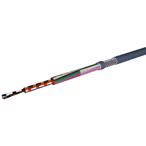 [JAMAIS UTILISÉ] Câble de contrôle CY, HIFLEX-CY, 3 x 1,5 mm² Blindé, C 50m Retardant à la flamme