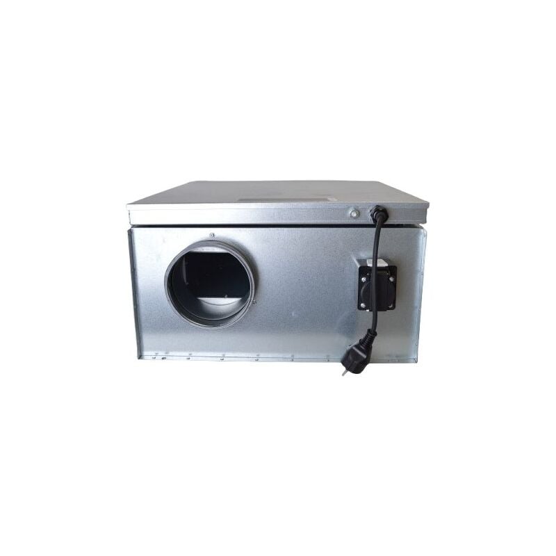 Systemair - jamais utilise] Caisson Ventilation Insonorisé en Acier Silencieux Moteur ec - KVKE125 ec Sileo