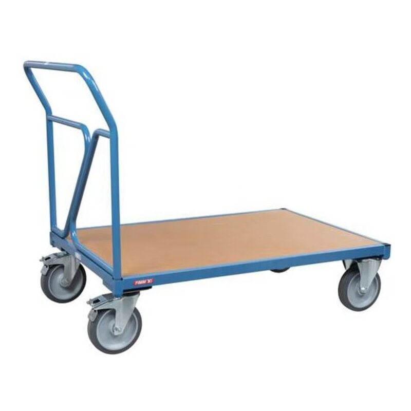 Jamais utilise] Chariot à Dossier Amovible Fimm Avec Plateau en Bois Charge 500kg - 800 004 061