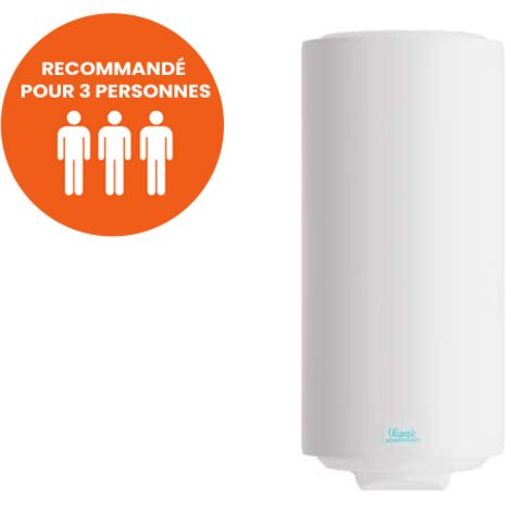 [JAMAIS UTILISE] Chauffe-Eau Électrique 150L OLYMPIC FRANCE Stéatite Vertical Mural Monophasé - 371118