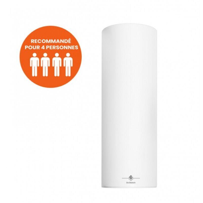 [Jamais Utilise] Chauffe-Eau Électrique 200L De Dietrich Cor-Email Ths Stéatite Titane Mural Monophasé Triphasé - 7788346