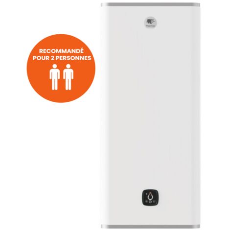 [JAMAIS UTILISE] Chauffe-Eau Électrique Plat 65L THERMOR Malicio 3 Connecté Stéatite Multi-Position Vertical ou Horizontal -231064- NEUF