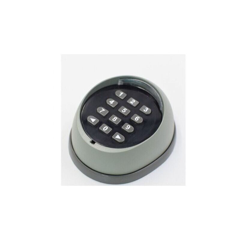 Jamais utilisé] Clavier en métal pour ouvre-porte, clavier à code roulant 433 MHz, clavier de contrôle d'accès pour porte de garage de haute qualité,