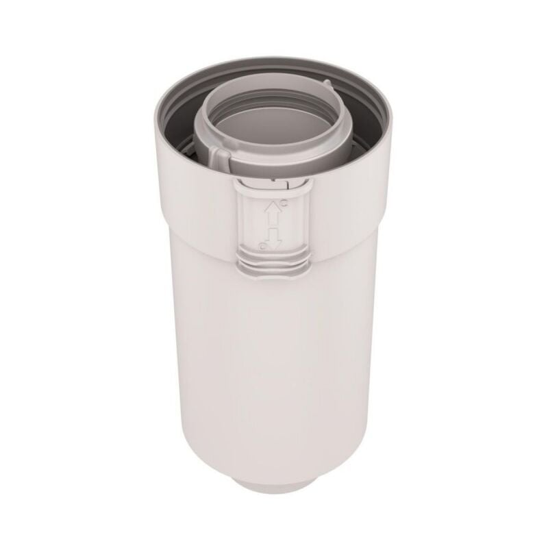 Jamais utilise] Conduit Rolux Condensation Gaz et Fioul Ubbink Sekurit ø60/100mm Longueur 1m - 229303