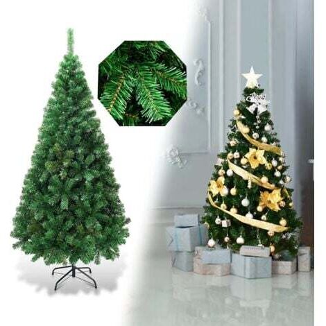 [JAMAIS UTILISÉ] COSTWAY Sapin de Noël/Arbre de Noël Artificiel 150cm,350 Branches