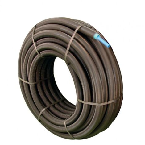 [JAMAIS UTILISE] Couronne 50m de Tube PER COMAP BetaPEX-RETUB 9009B Ø25x2,3mm Gainé Isolé Bleu - B642003001