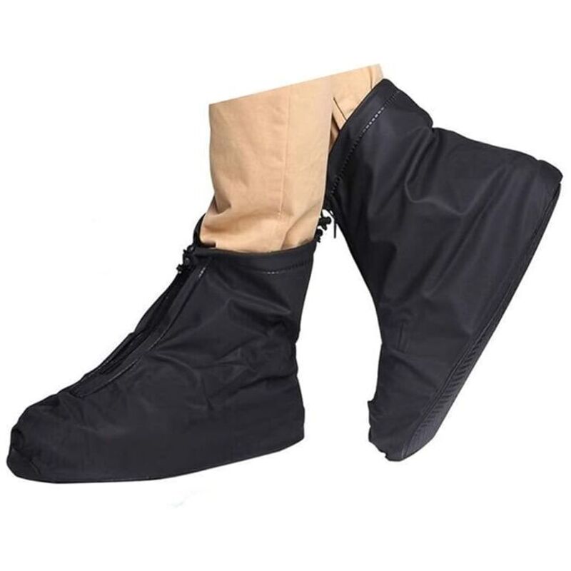 [JAMAIS UTILISÉ] Couvre-Chaussures, Réutilisables Imperméables Légers Antidérapants Couvre-Chaussures pour Cyclisme, Bowling, Randonnée par Pluie et
