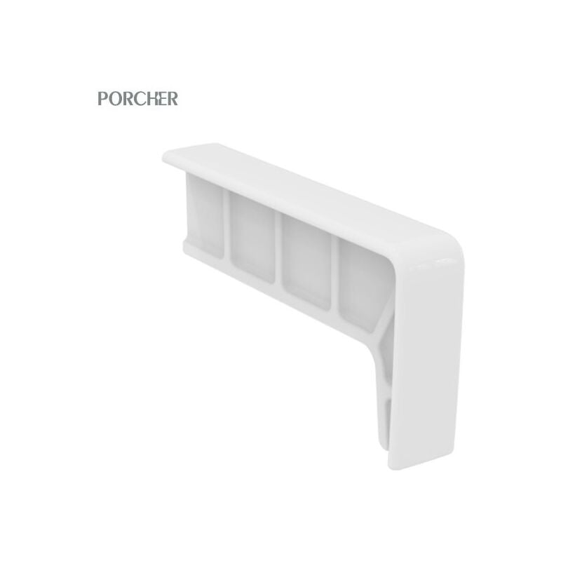 Jamais utilise] Couvre-Joint Lavabo Porcher Contour 21 Sans Dosseret Blanc - S327701