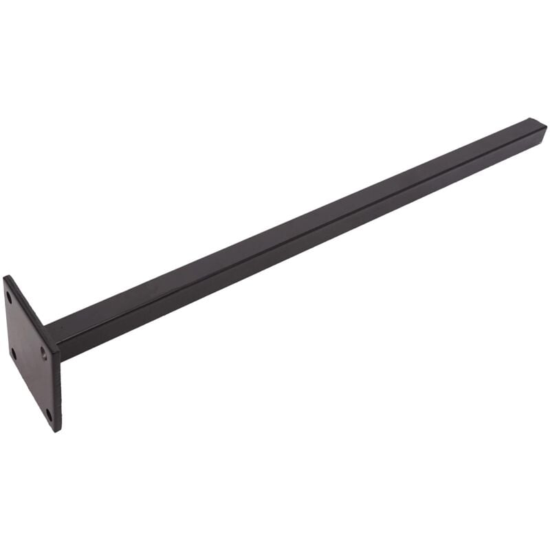 Jamais utilisé] Douille pour poteaux Sarthe-Alu, ancrage à visser Ancrage au sol, fixation au béton Fer rond galvanisé