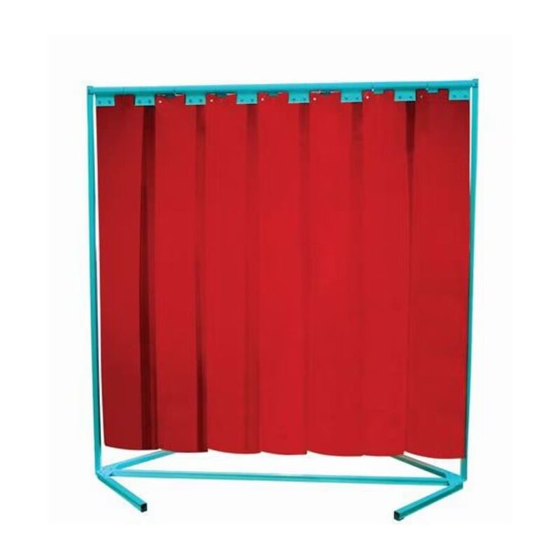 Jamais utilise] Ecran de Protection Soudure Cepro Omnium Avec Lanières Orange H200XL200cm - A043203