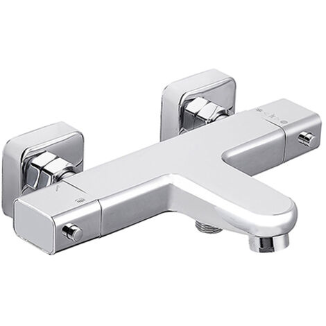 [JAMAIS UTILISE] Edouard Rousseau - Mitigeur Thermostatique Bain-Douche KASAI - Chromé