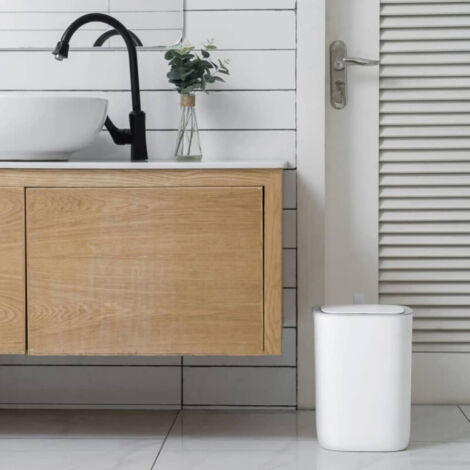 [JAMAIS UTILISÉ] EKO Poubelle à capteur Morandi Smart 12 L Blanc