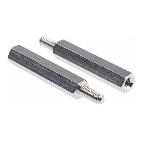 [JAMAIS UTILISÉ] Entretoise filetée Richco, longueur 35mm, Mâle / Femelle, M4 ( Sachet de 100 )