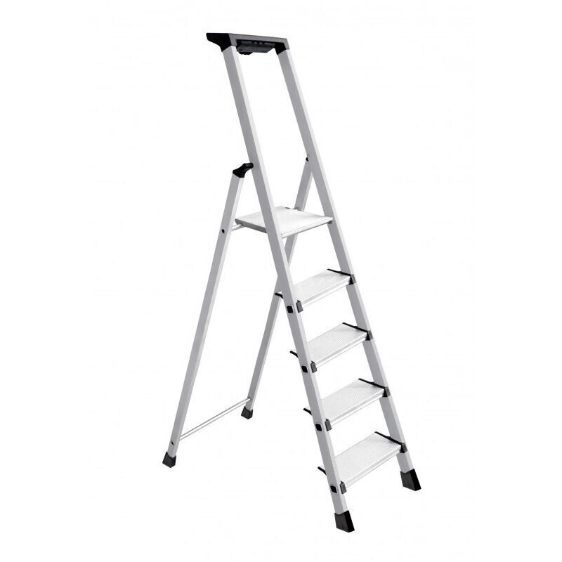 [JAMAIS UTILISE] Escabeau Aluminium 5 Marches ARTUB Pro Hauteur d'Accès 2.99m Charge 150kg - 02372405-808