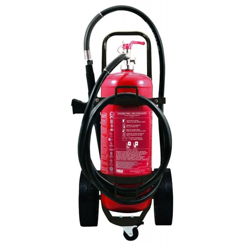 Mobiak - jamais utilise] Extincteur Mobile 50L à Eau avec Additif - MBK18-500AF-W1B